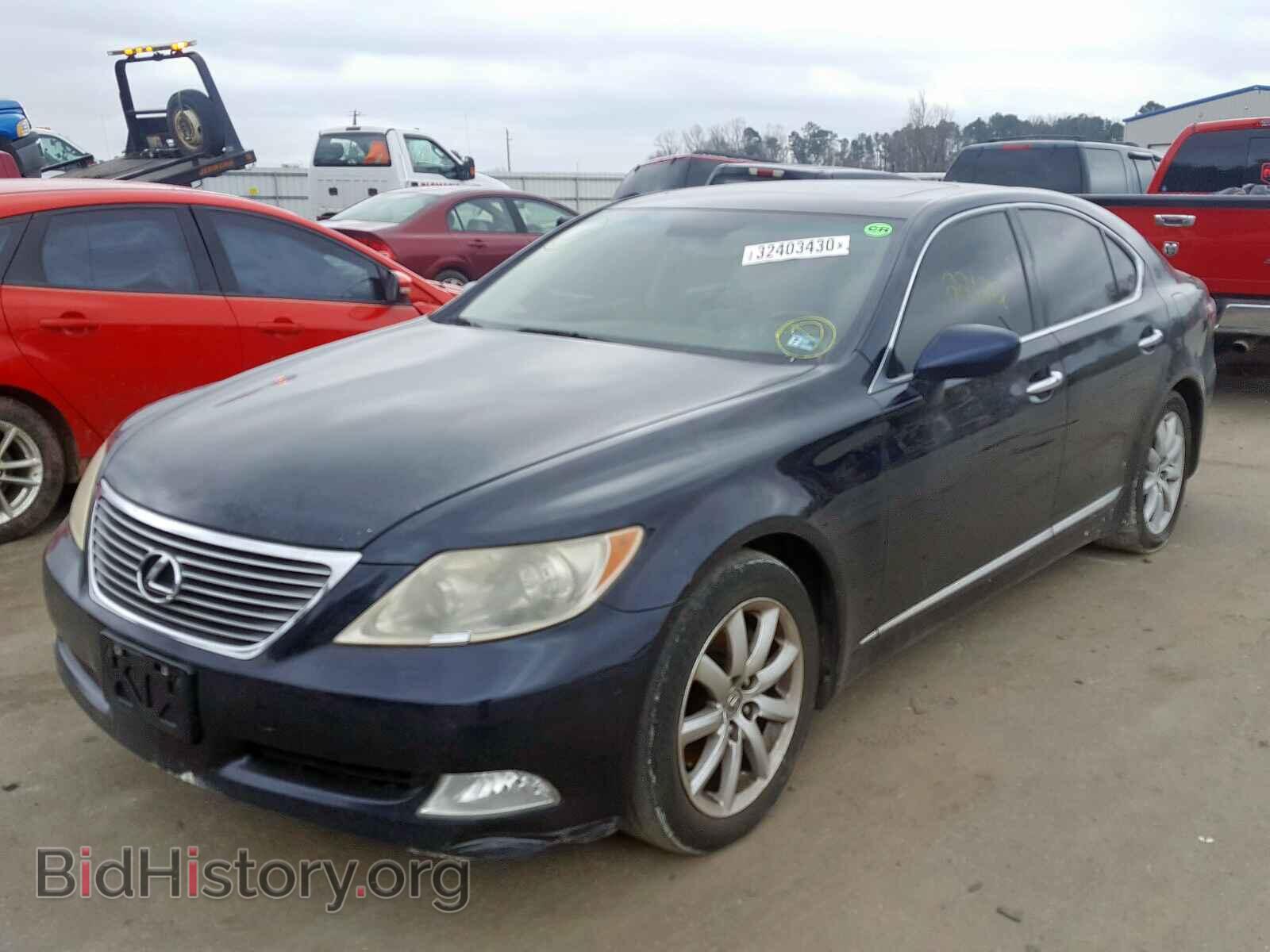2008 LEXUS LS460 - VIN: JTHBL46F185077055 - Фото 2