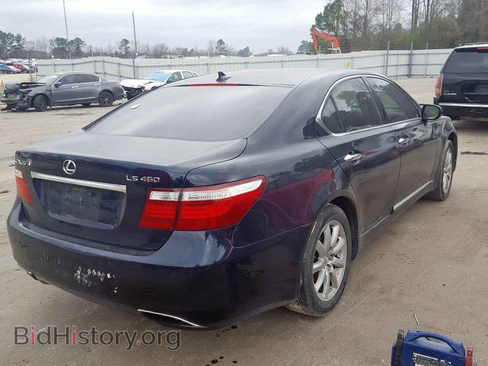 2008 LEXUS LS460 - VIN: JTHBL46F185077055 - Фото 4