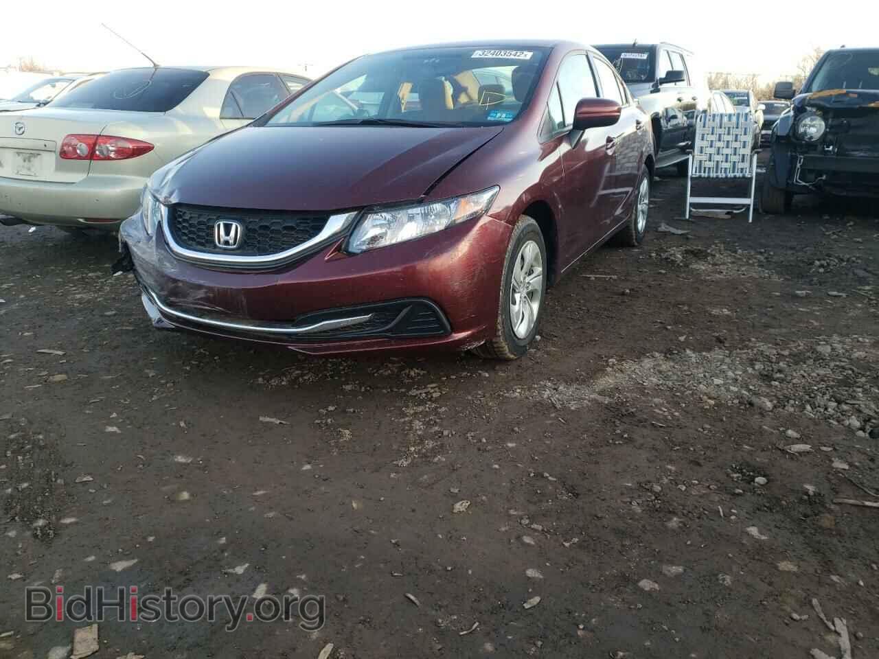 2015 HONDA CIVIC - VIN: 19XFB2F57FE270507 - Фото 2