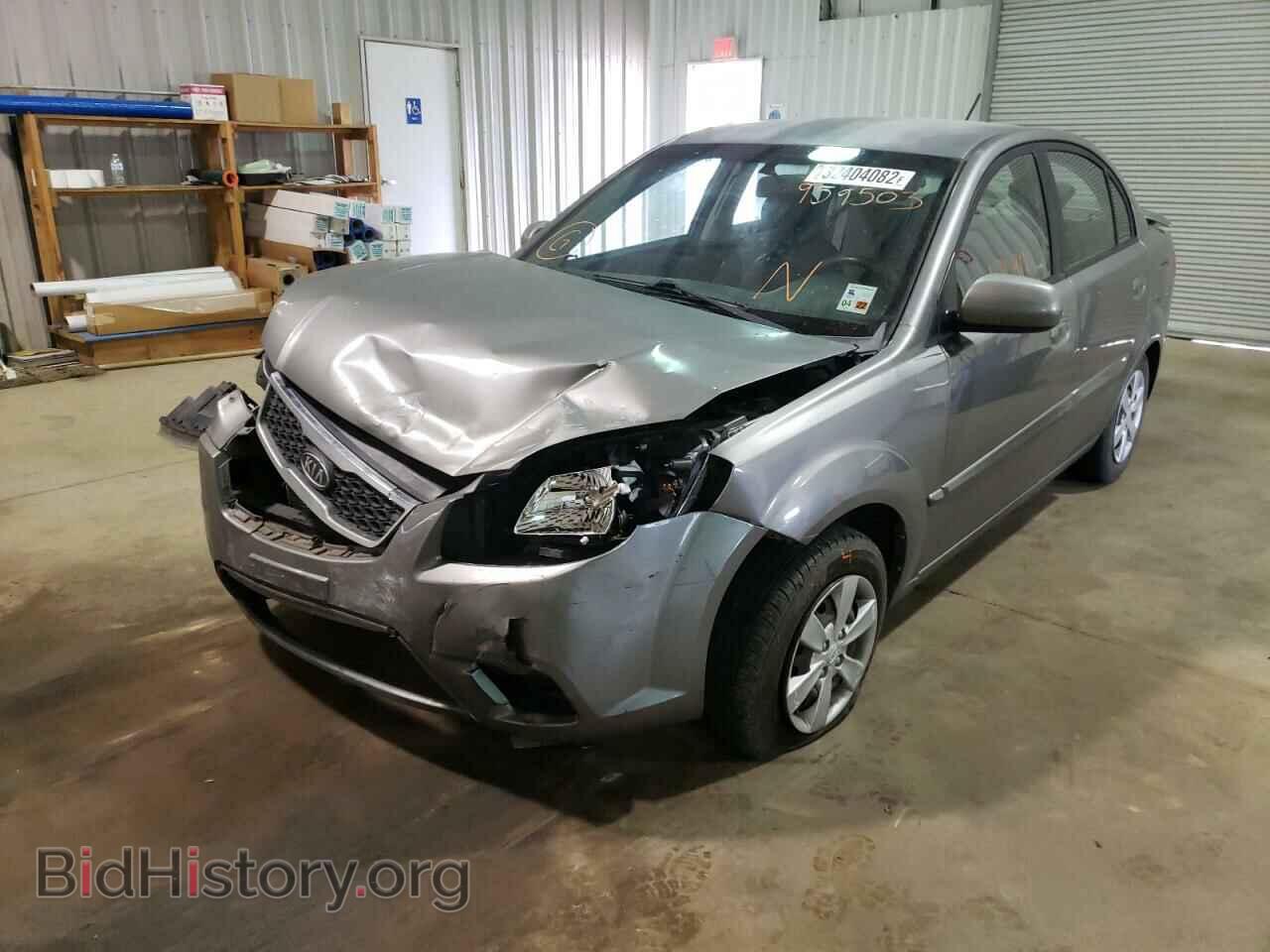2011 KIA RIO - VIN: KNADH4A39B6959503 - Фото 2