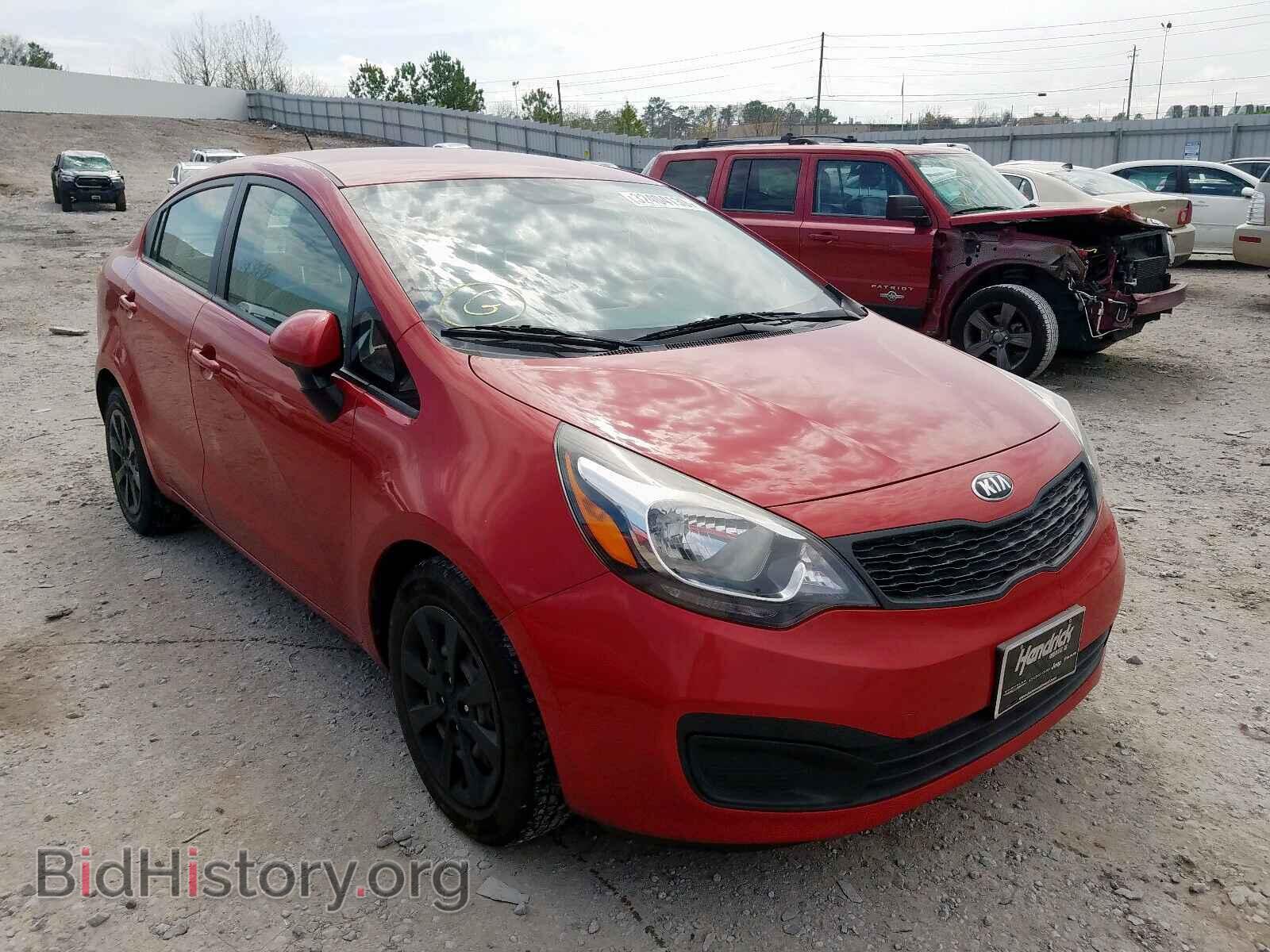 Фотография KNADM4A33E6419144 - KIA RIO 2014
