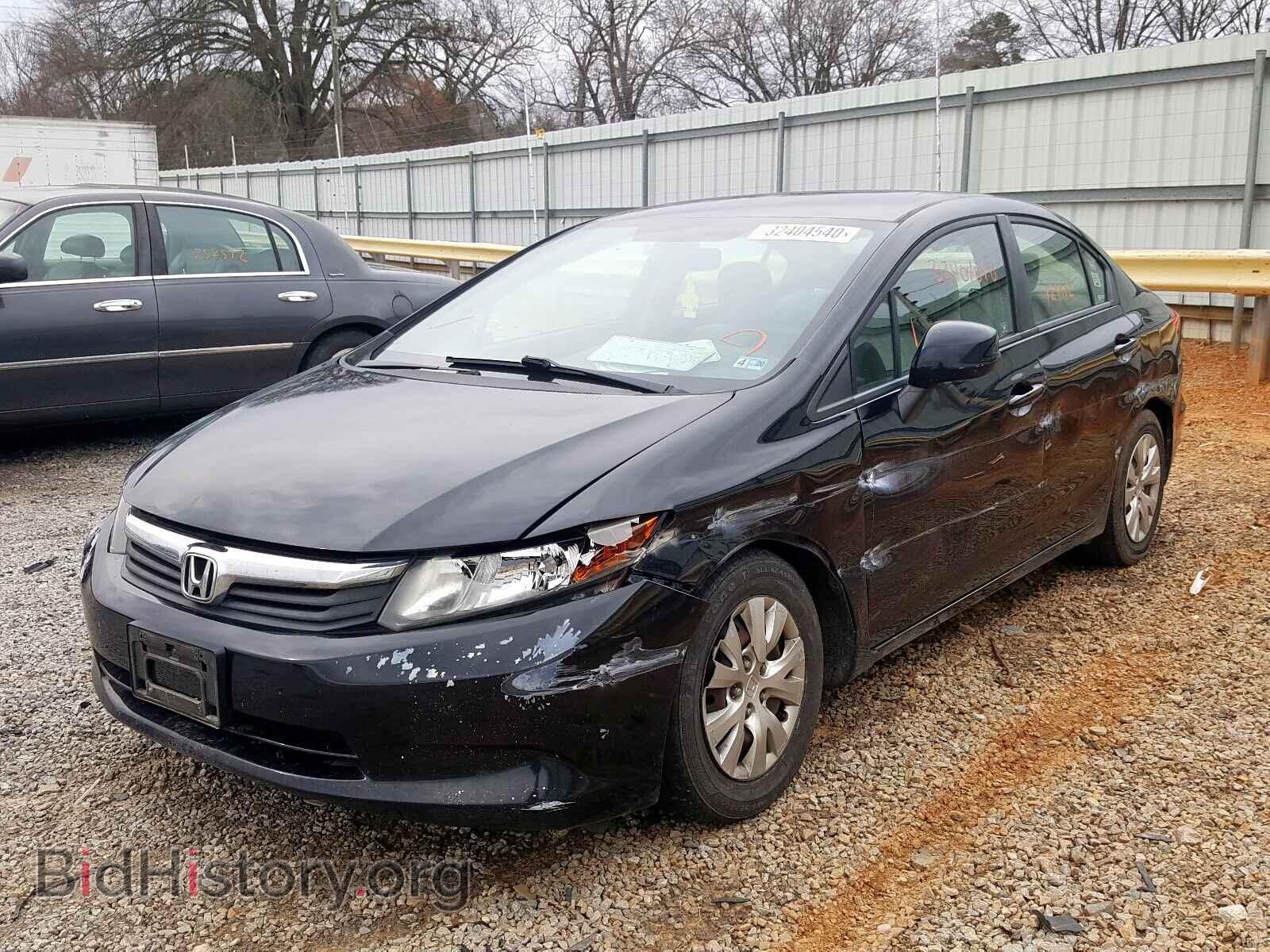 2012 HONDA CIVIC - VIN: 19XFB2F52CE067570 - Фото 2