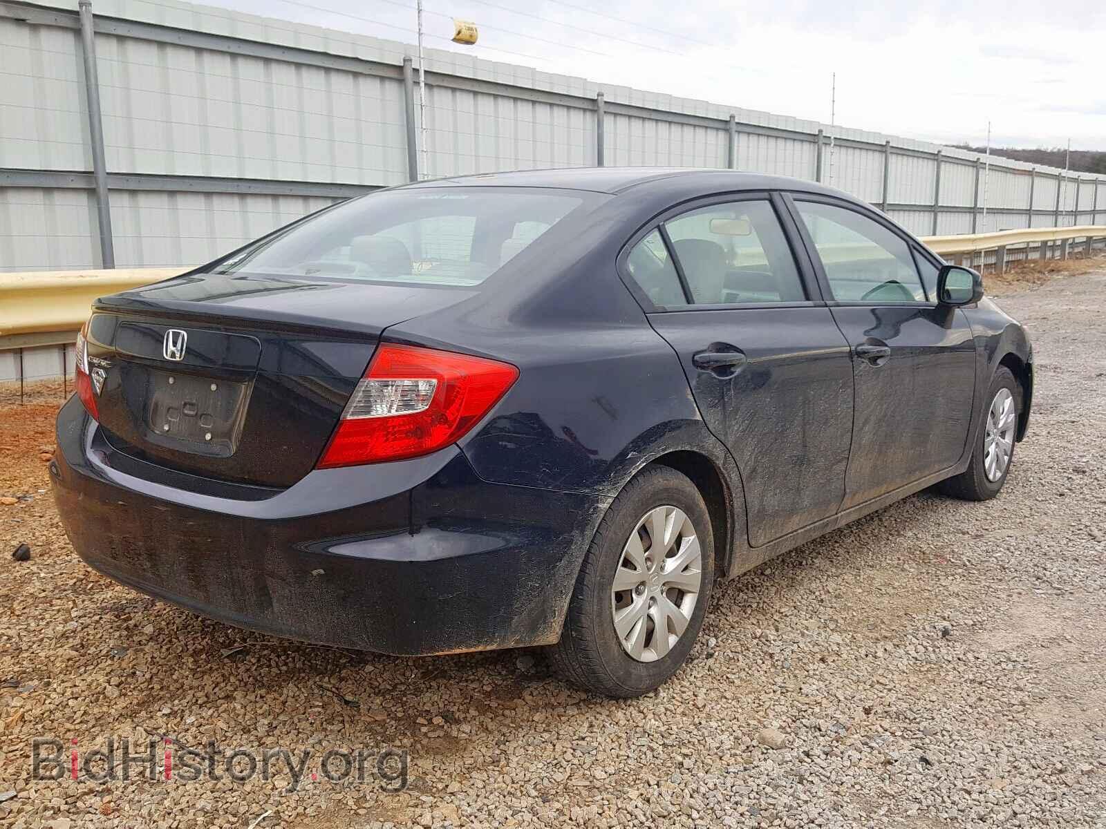 2012 HONDA CIVIC - VIN: 19XFB2F52CE067570 - Фото 4