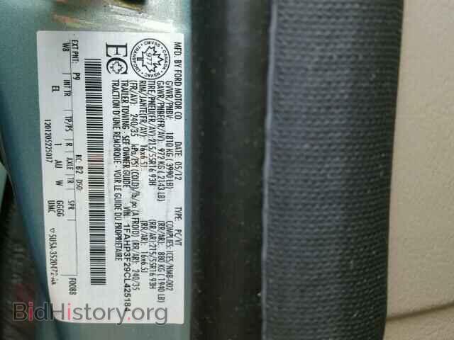 2012 FORD FOCUS - VIN: 1FAHP3F29CL425184 - Photo 10