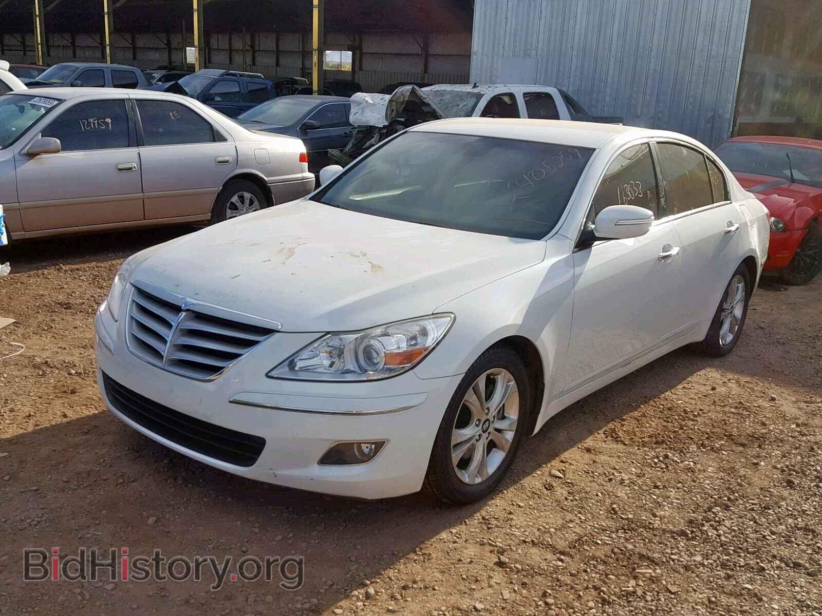 2011 HYUNDAI GENESIS - VIN: KMHGC4DEXBU113402 - Фото 2