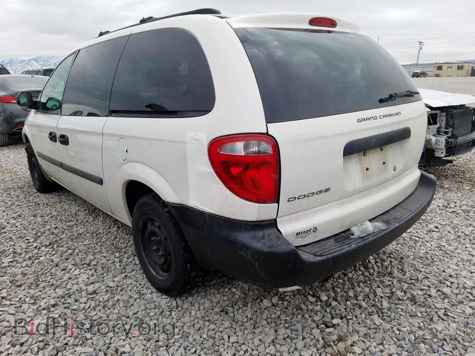 2007 DODGE CARAVAN - VIN: 1D4GP24R17B136234 - Фото 3