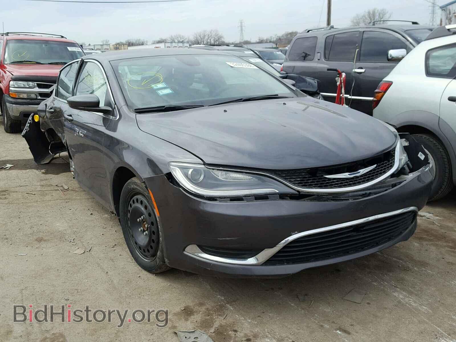 Фотография 1C3CCCAB9FN681068 - CHRYSLER 200 2015