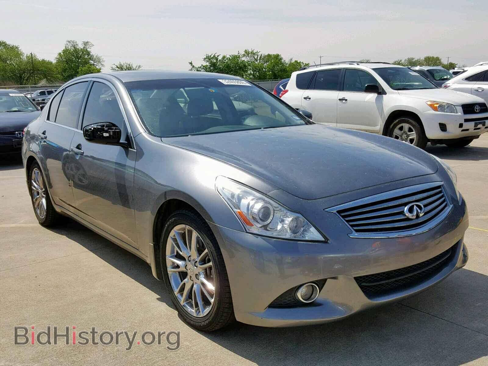 Фотография JN1CV6AP2DM302422 - INFINITI G37 BASE 2013