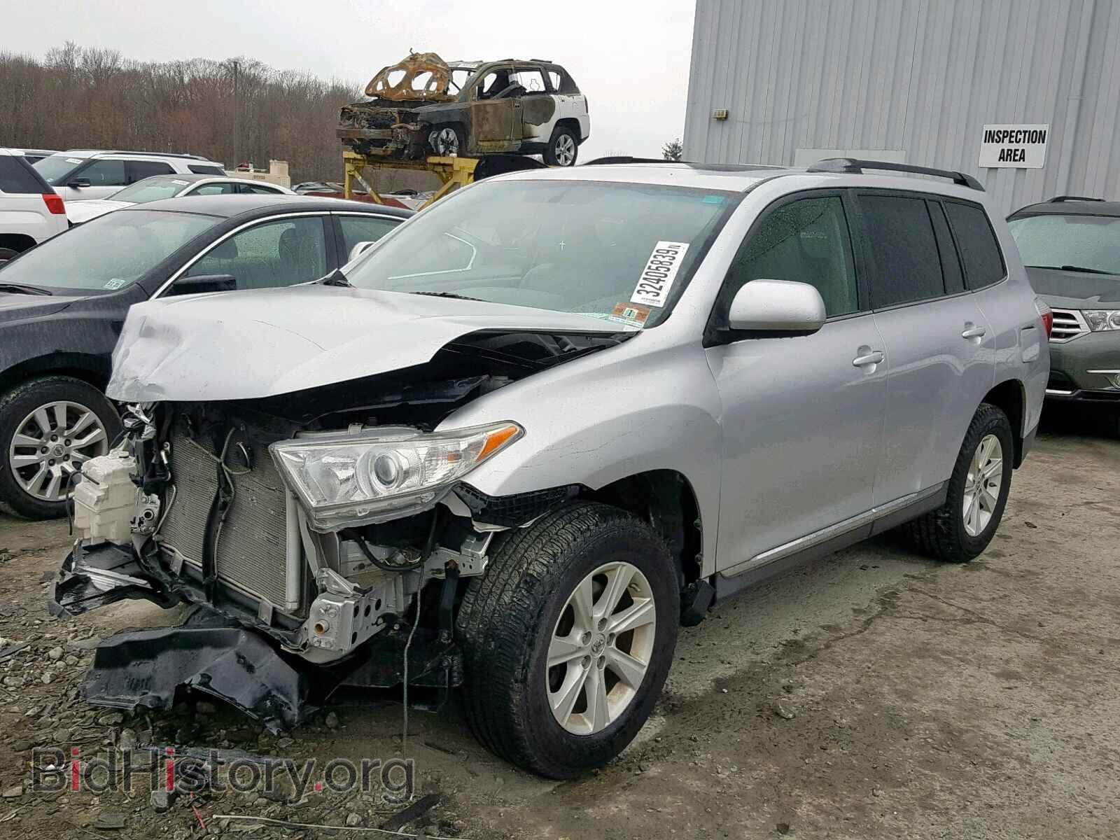 2012 TOYOTA HIGHLANDER - VIN: 5TDBK3EH7CS119183 - Фото 2