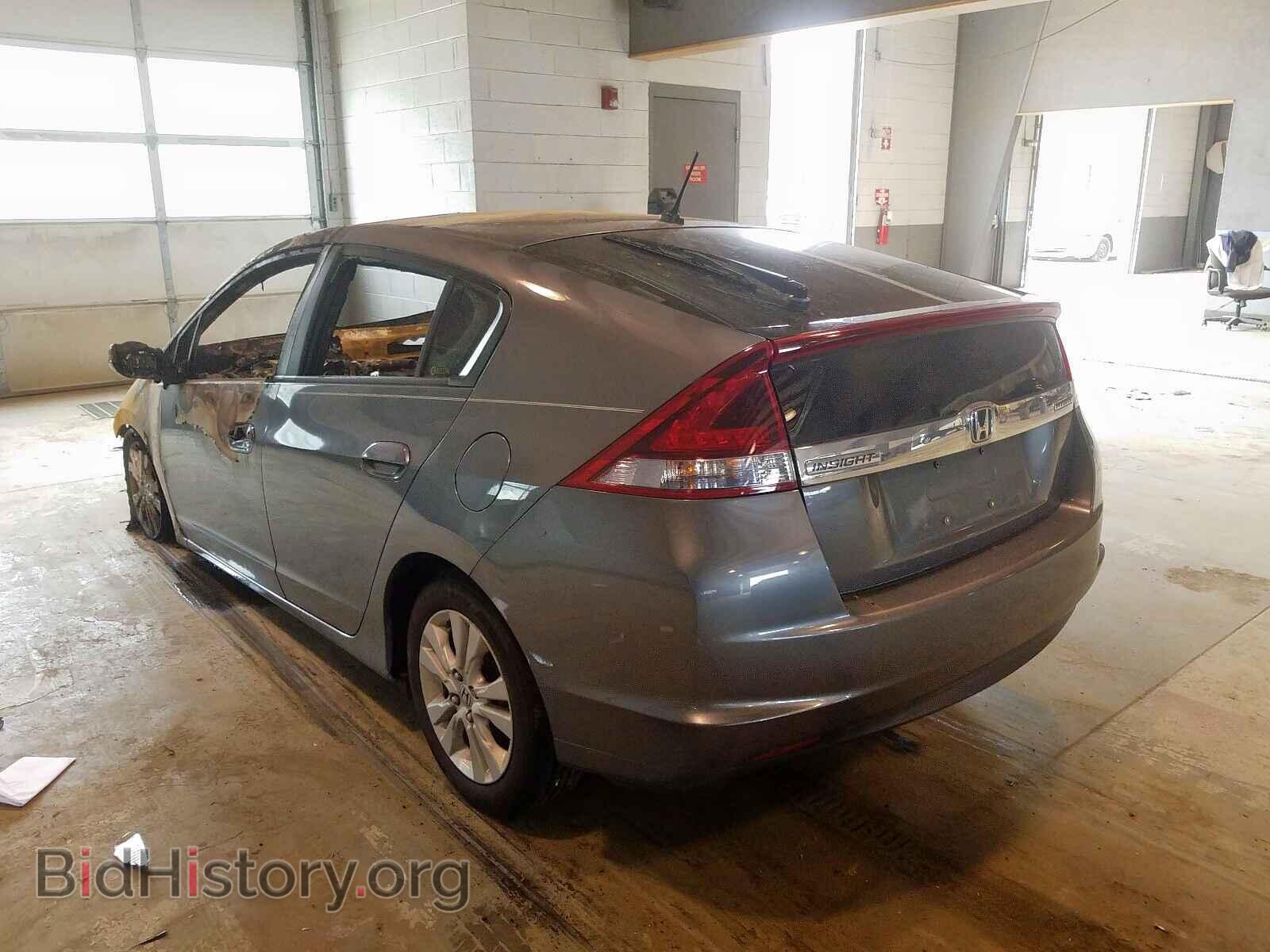 2012 HONDA INSIGHT - VIN: JHMZE2H75CS000945 - Фото 3