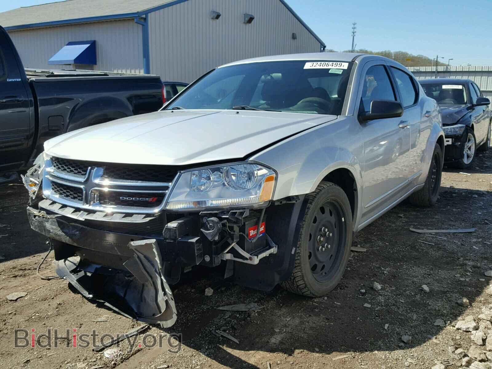 2011 DODGE AVENGER - VIN: 1B3BD4FB2BN551597 - Фото 2