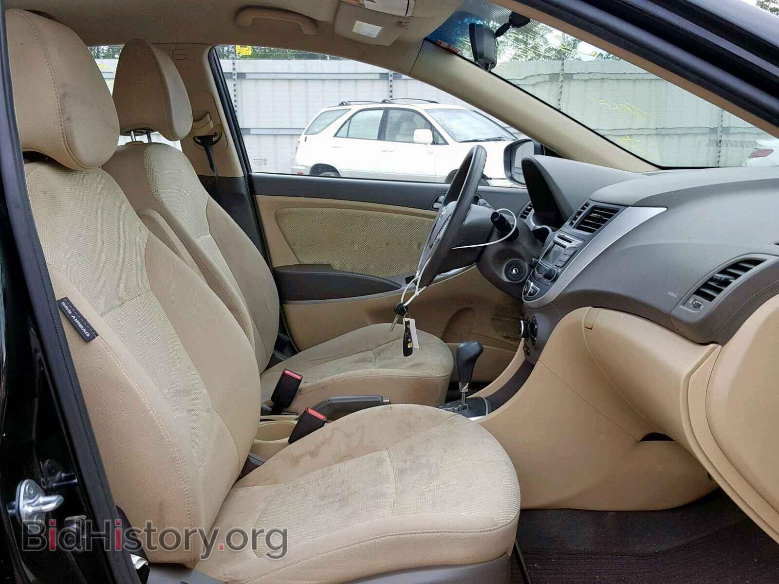 2013 HYUNDAI ACCENT - VIN: KMHCT4AE3DU584829 - Фото 5