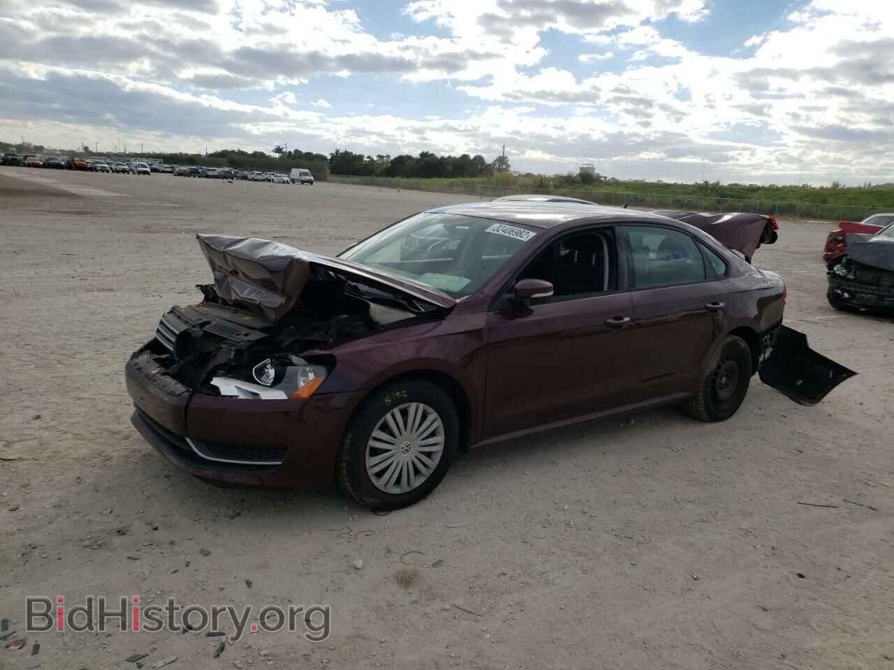 2014 VOLKSWAGEN PASSAT - VIN: 1VWAS7A34EC097707 - Фото 2