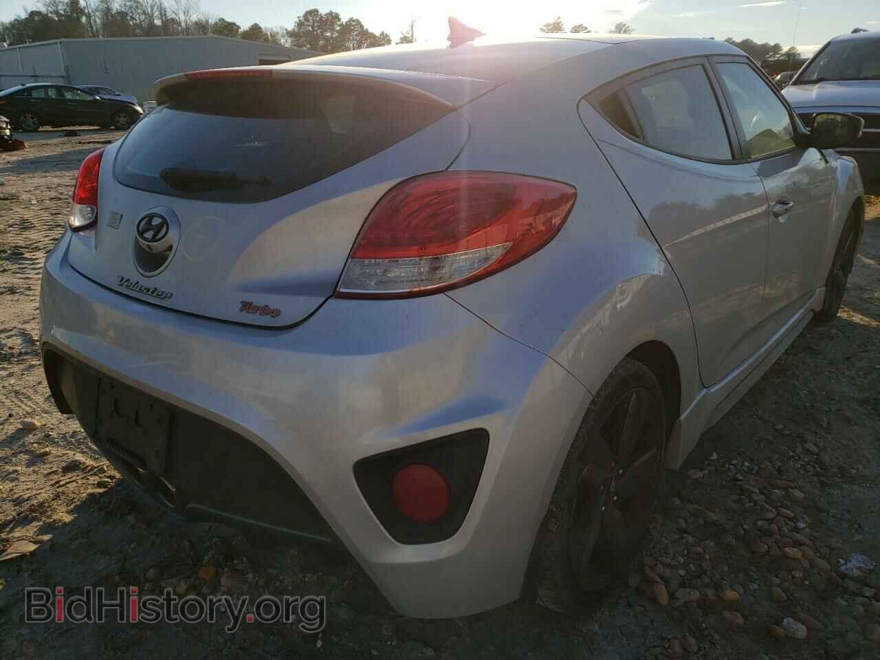 2014 HYUNDAI VELOSTER - VIN: KMHTC6AE2EU207793 - Фото 4