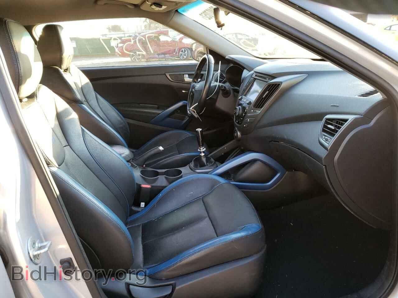 2014 HYUNDAI VELOSTER - VIN: KMHTC6AE2EU207793 - Фото 5
