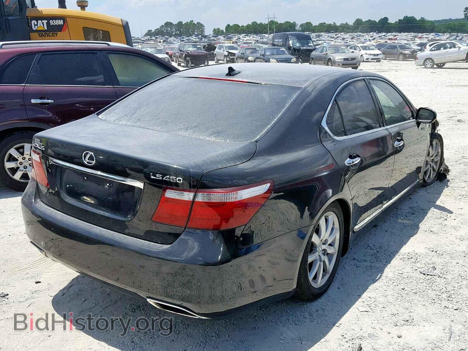 2007 LEXUS LS460 - VIN: JTHBL46F275046346 - Фото 4