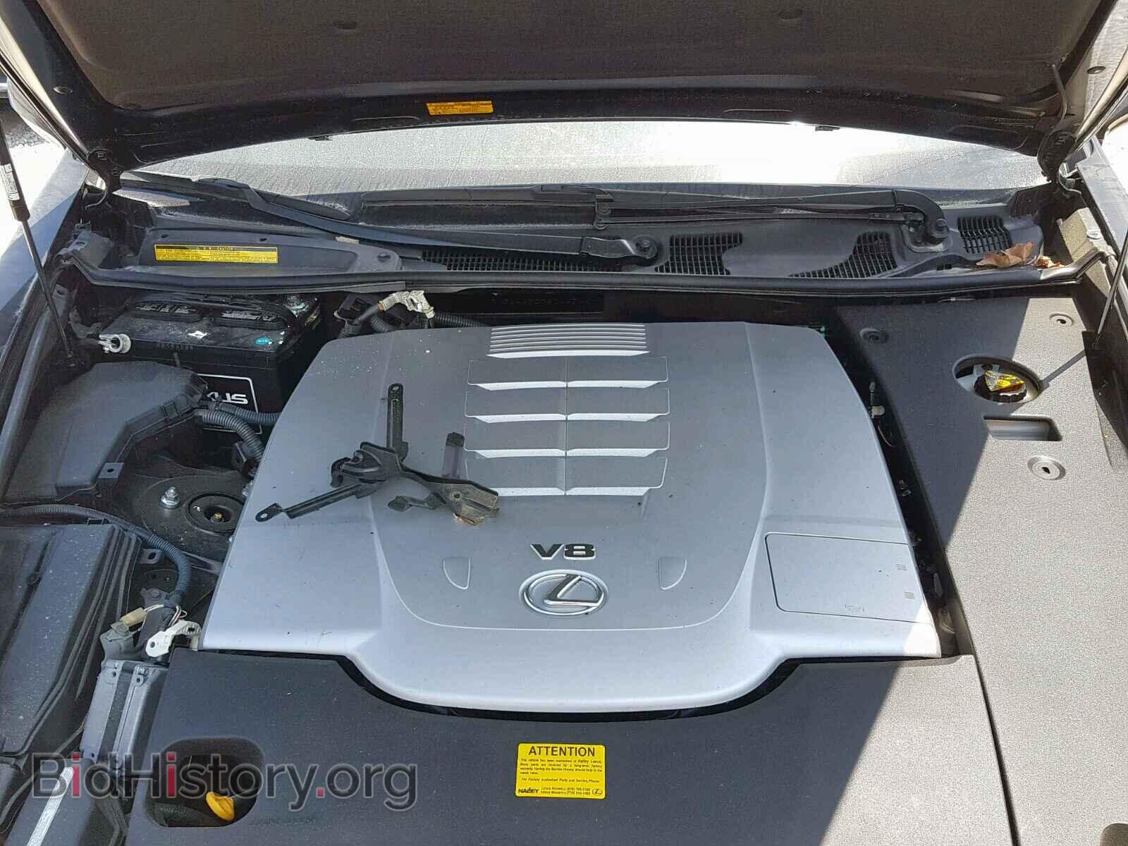 2007 LEXUS LS460 - VIN: JTHBL46F275046346 - Фото 7