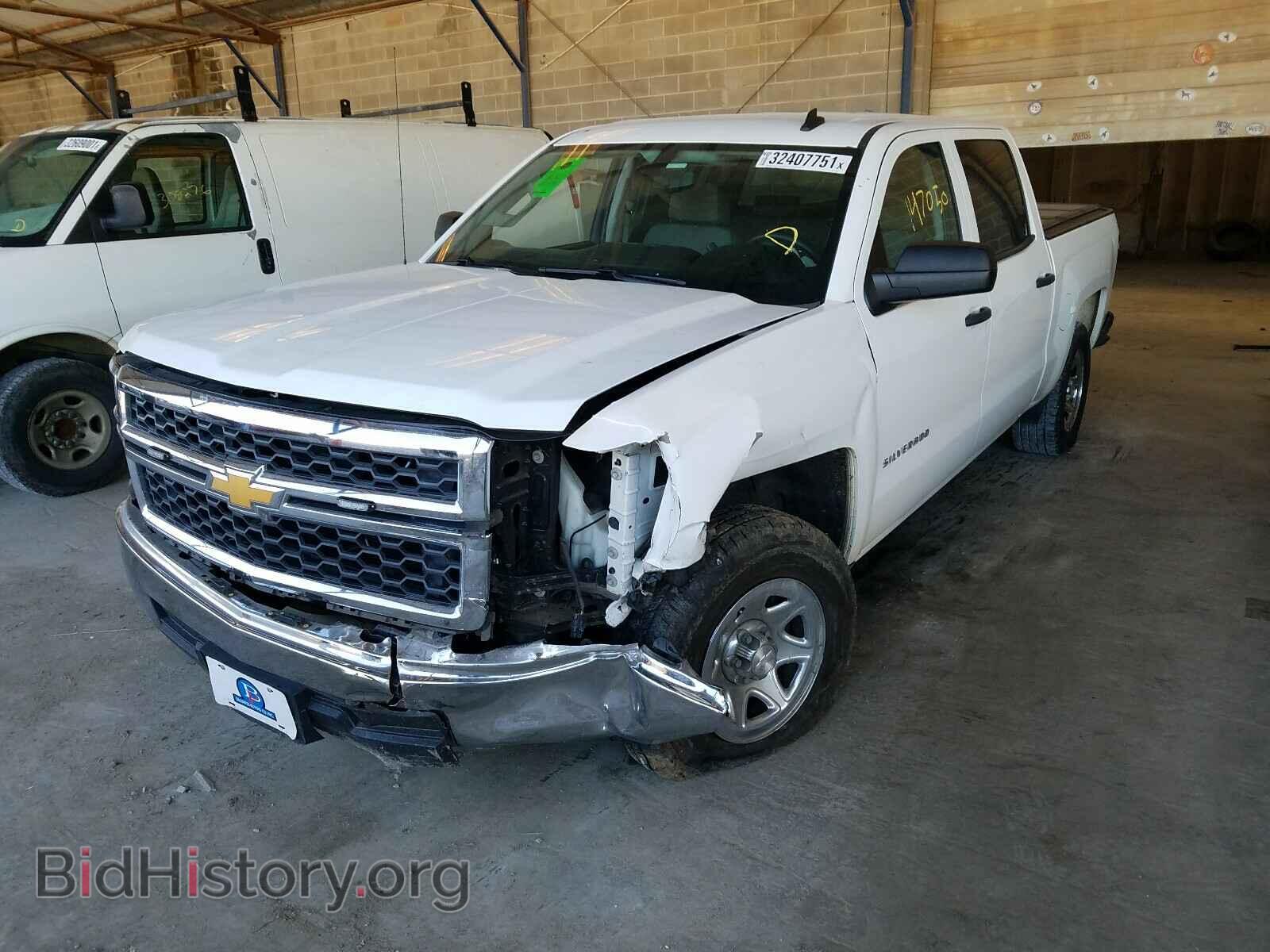 2014 CHEVROLET SILVERADO - VIN: 3GCPCPEC6EG145922 - Фото 2