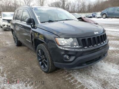 2012 Jeep COMPASS COMPASS LA, black — VIN 1C4NJDEB6CD683453, Copart