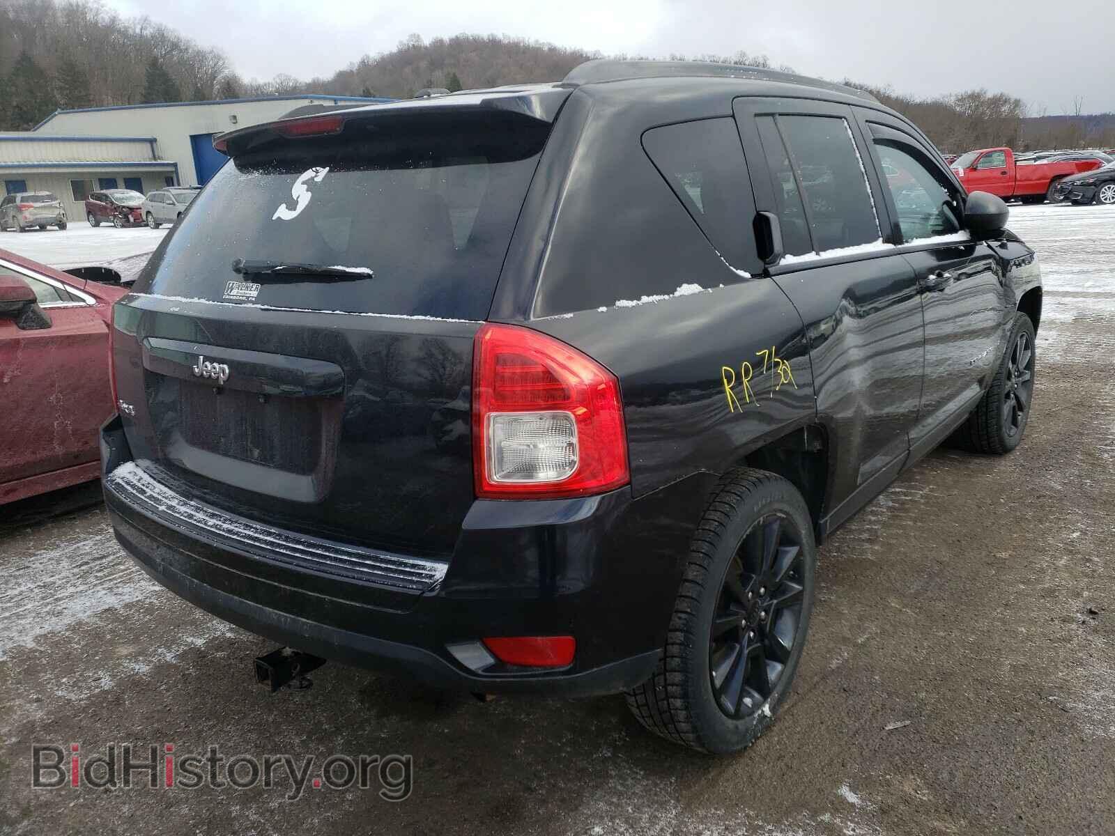 2012 JEEP COMPASS - VIN: 1C4NJDEB6CD683453 - Фото 4