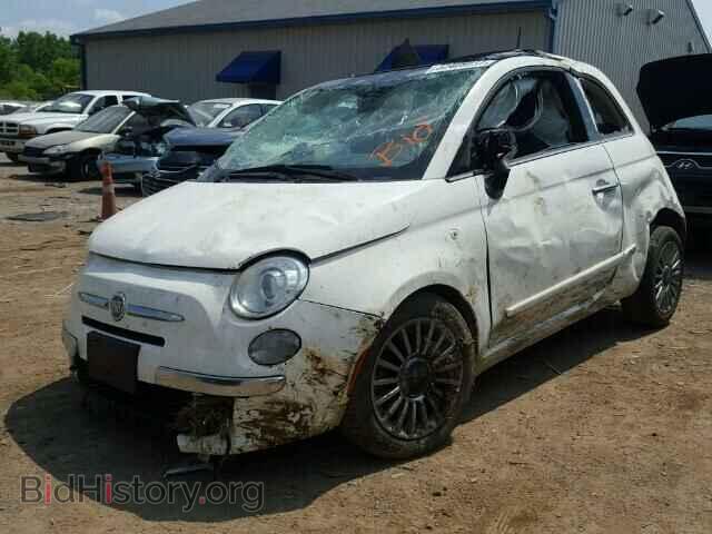 2012 FIAT 500 - VIN: 3C3CFFCR1CT118479 - Фото 2