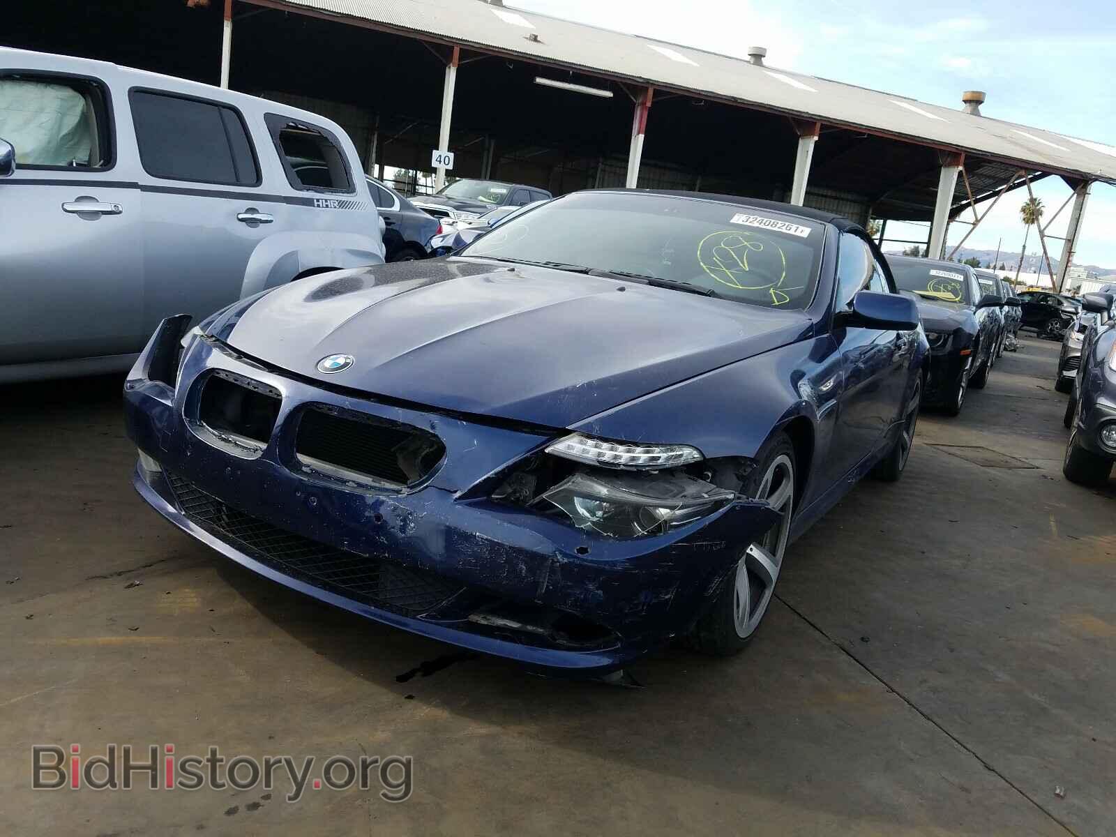 2009 BMW 6 SERIES - VIN: WBAEB53519C224505 - Фото 2