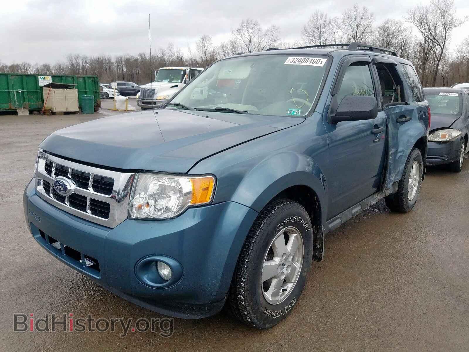 2011 FORD ESCAPE - VIN: 1FMCU9DG2BKB11651 - Фото 2