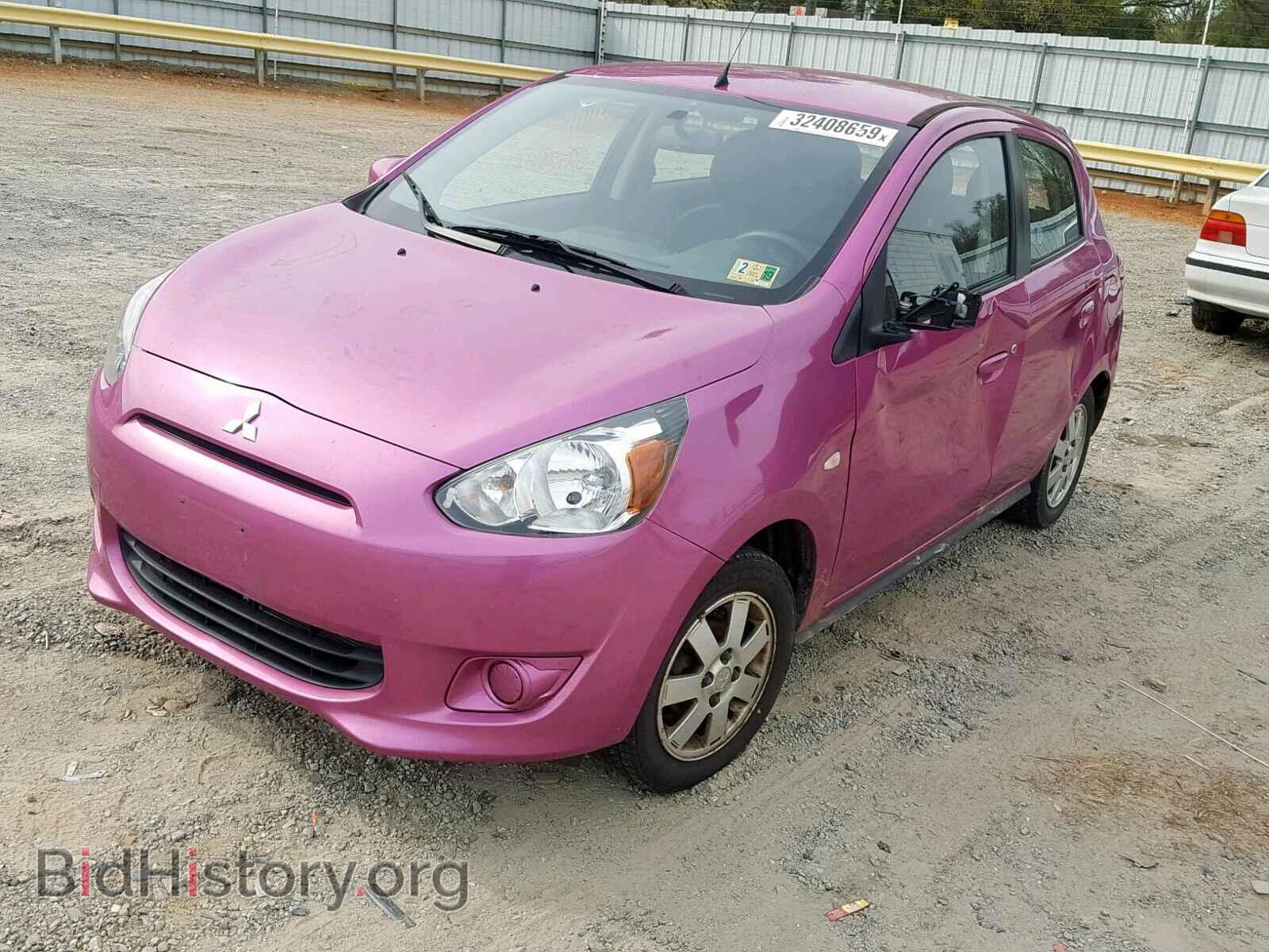 2014 MITSUBISHI MIRAGE - VIN: ML32A3HJ3EH004477 - Фото 2