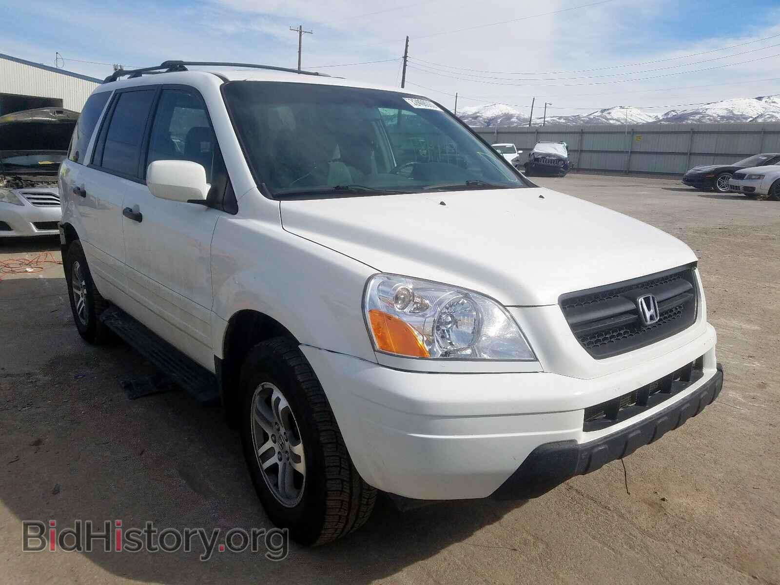 Фотография 2HKYF18404H549799 - HONDA PILOT EX 2004