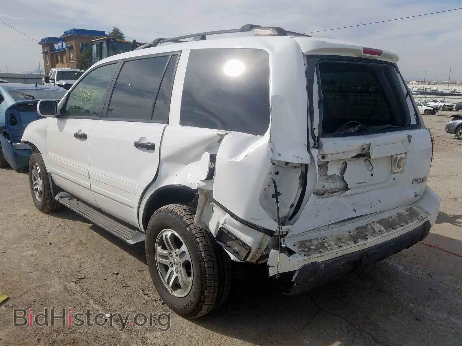 2004 HONDA PILOT EX - VIN: 2HKYF18404H549799 - Фото 3