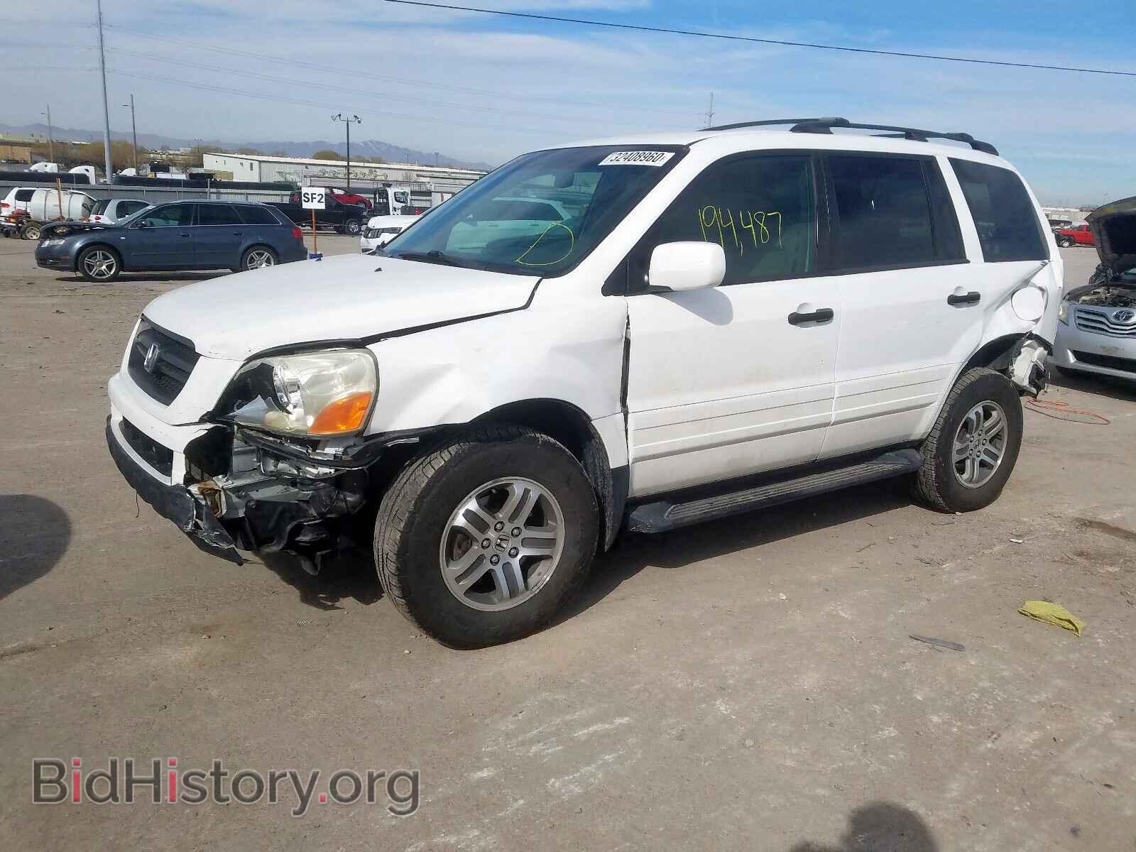 2004 HONDA PILOT EX - VIN: 2HKYF18404H549799 - Фото 9