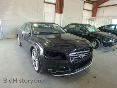 2014 Audi S8 S8 Quattro, black — VIN WAUD2AFD7EN002587, Copart