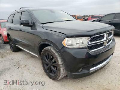 2012 Dodge DURANGO Durango CR, black — VIN 1C4RDHDG1CC336082, Copart
