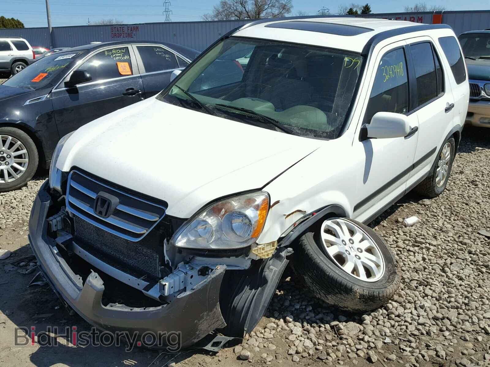 2006 HONDA CR-V EX - VIN: JHLRD78886C059144 - Фото 2