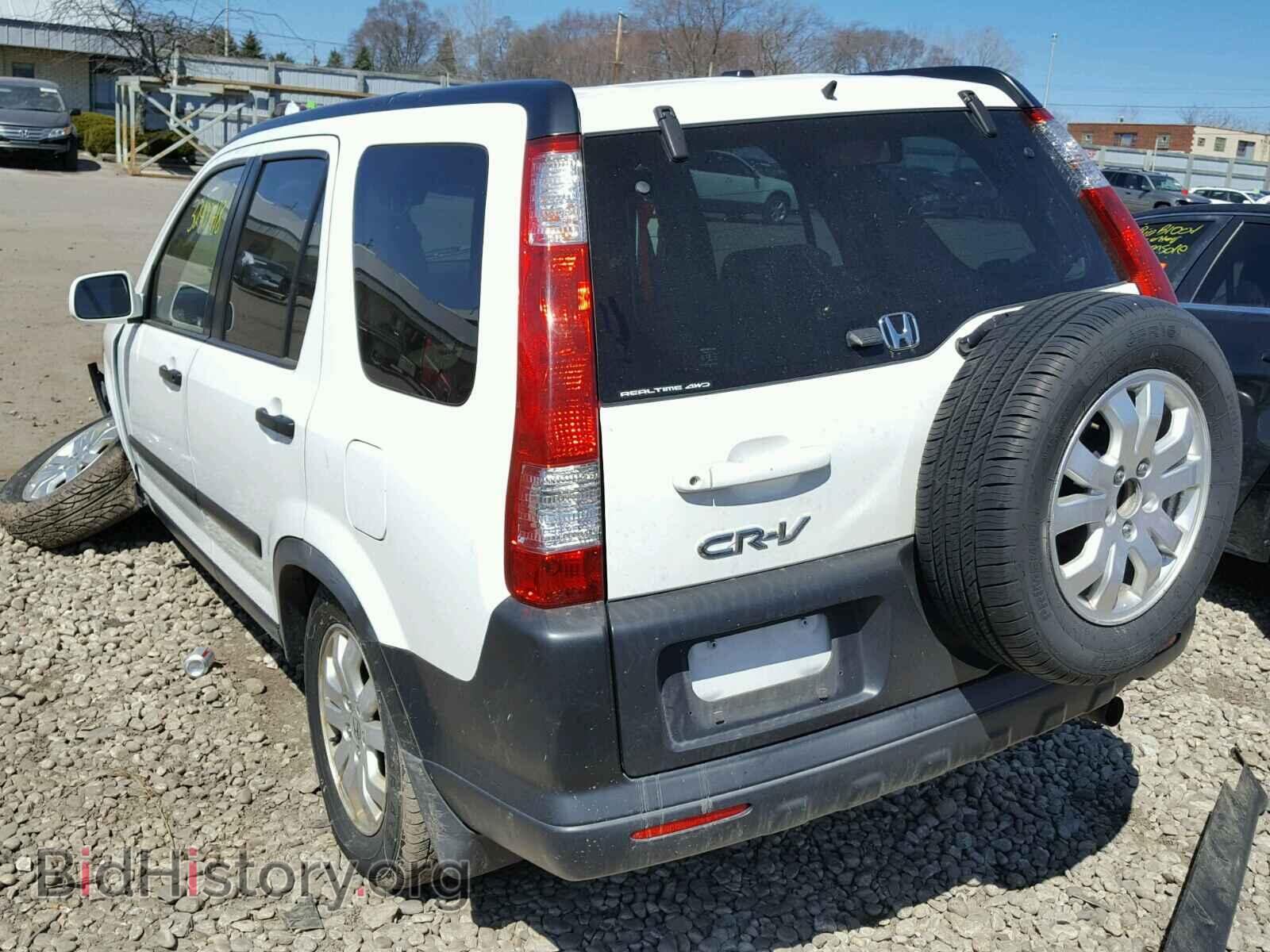 2006 HONDA CR-V EX - VIN: JHLRD78886C059144 - Фото 3
