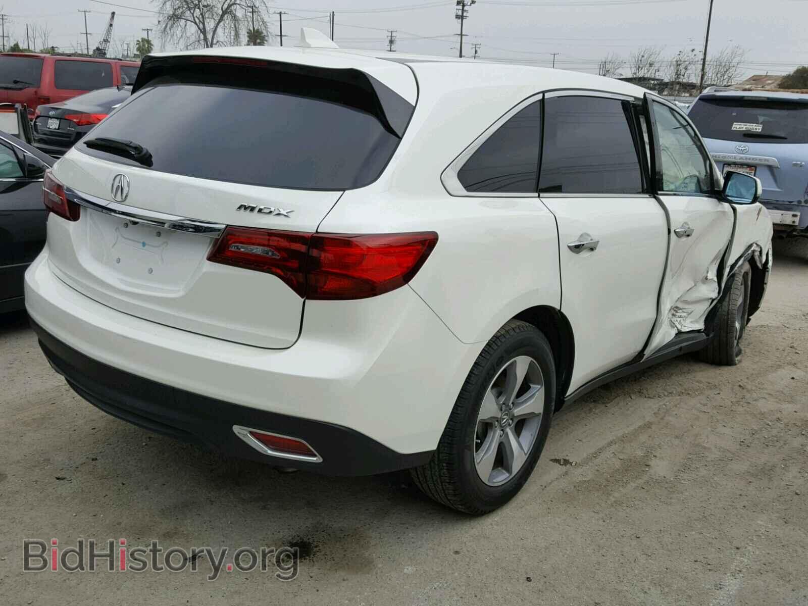 2015 ACURA MDX - VIN: 5FRYD3H29FB012218 - Фото 4