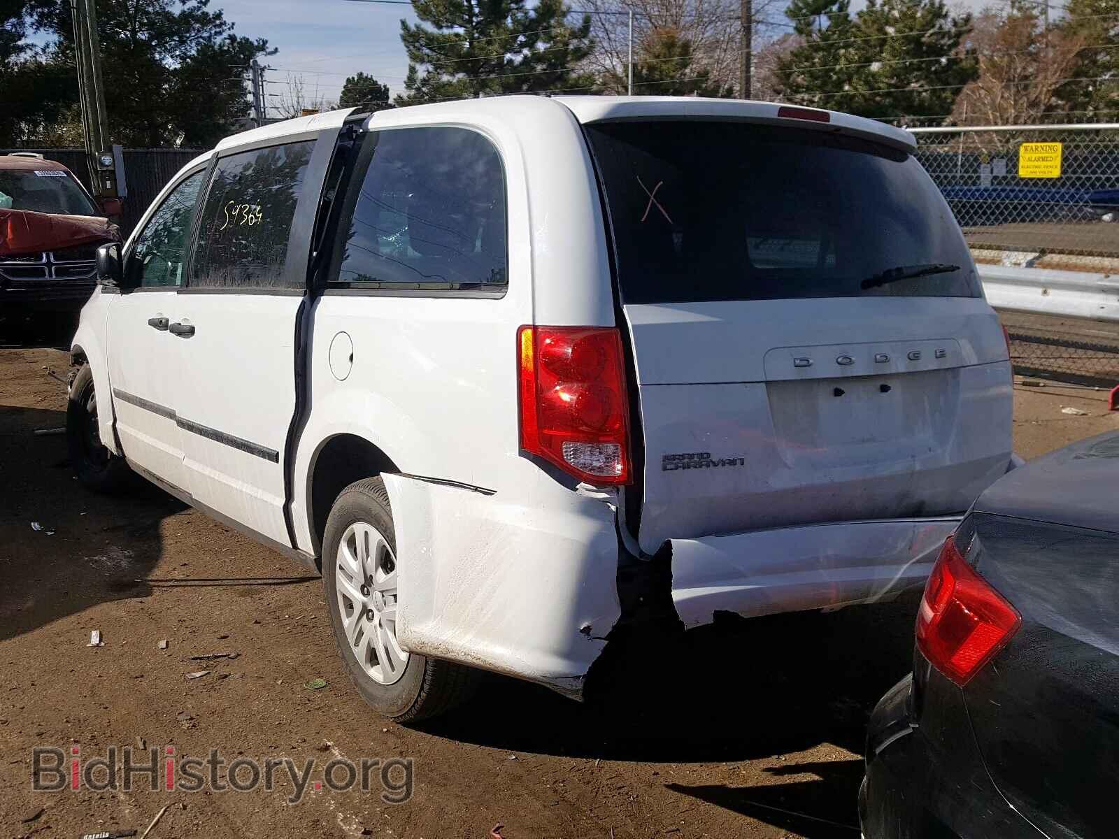 2014 DODGE CARAVAN - VIN: 2C4RDGBG9ER462813 - Фото 3