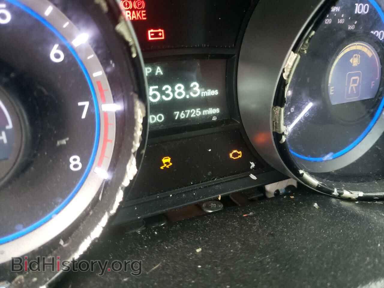 2013 HYUNDAI SONATA - VIN: 5NPEC4AC3DH626244 - Фото 8