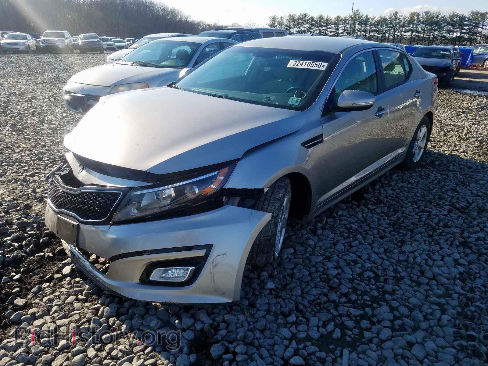 2015 KIA OPTIMA - VIN: KNAGM4A7XF5538445 - Photo 2