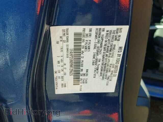 2009 FORD FOCUS - VIN: 1FAHP35N09W129635 - Фото 10