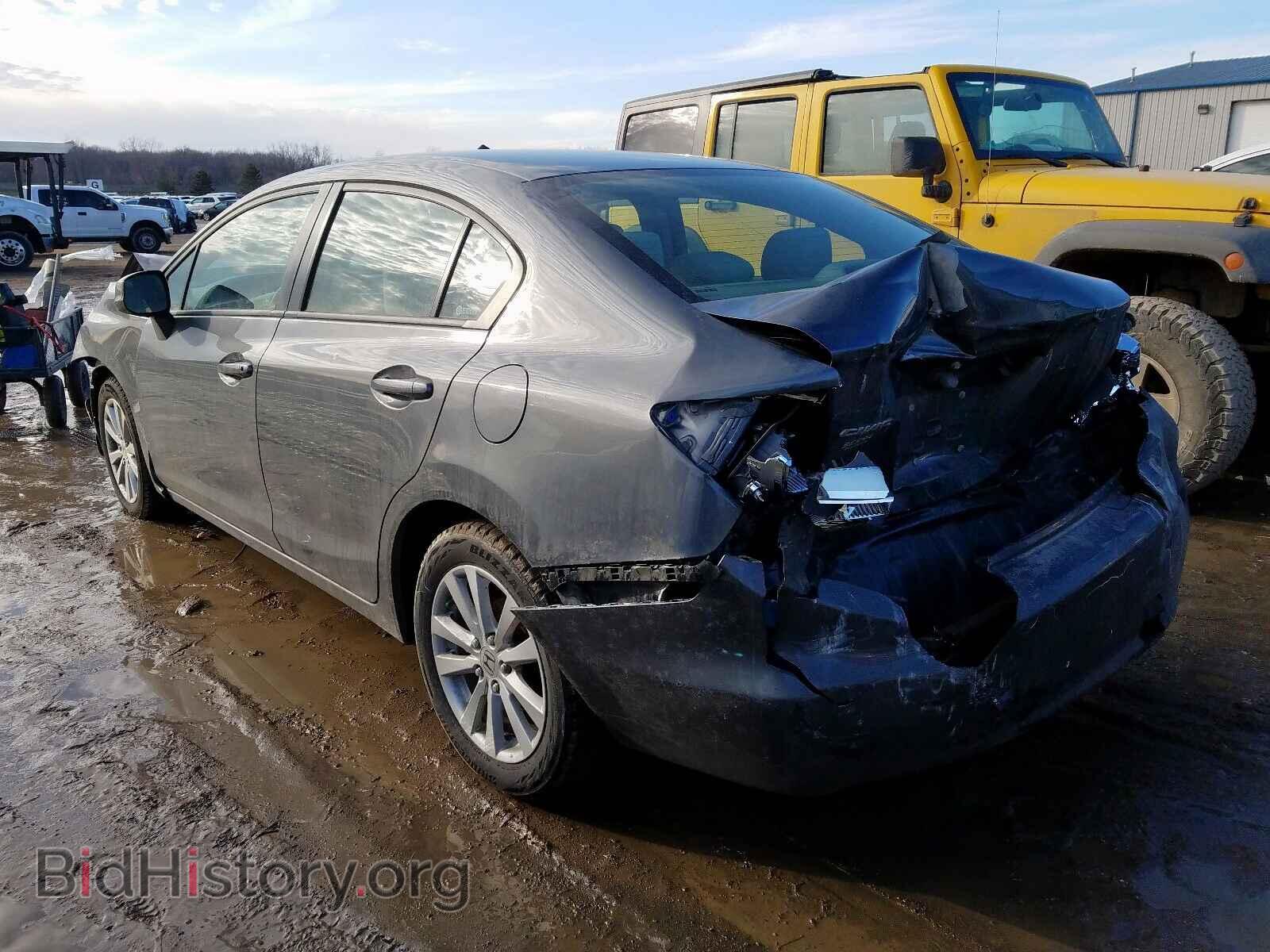 2012 HONDA CIVIC - VIN: 19XFB2F85CE040504 - Фото 3
