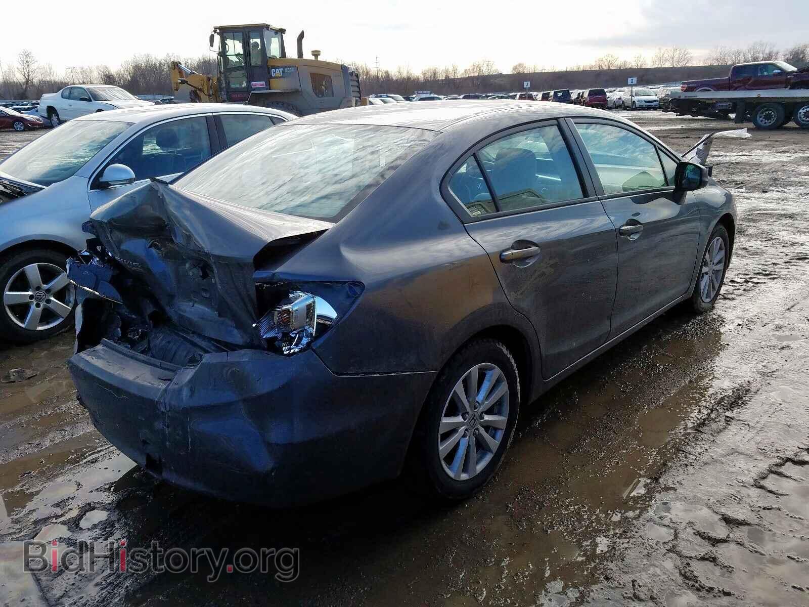 2012 HONDA CIVIC - VIN: 19XFB2F85CE040504 - Фото 4