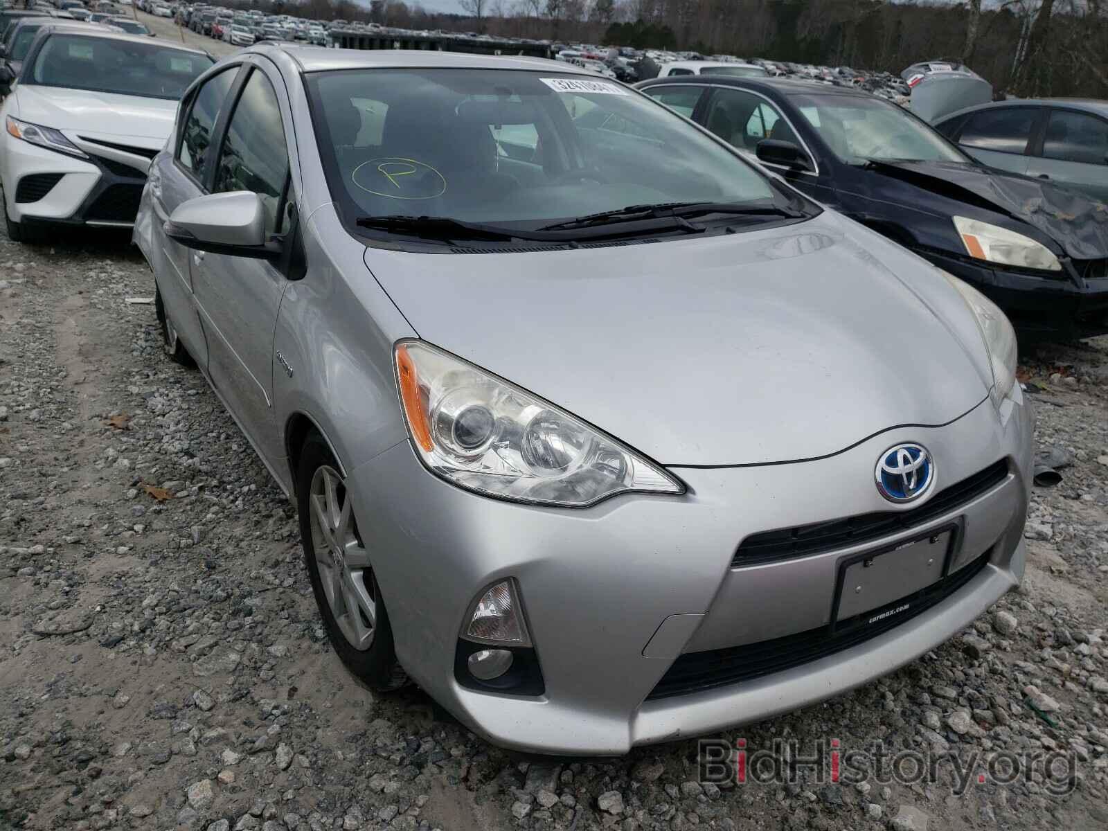 Photo JTDKDTB34C1508945 - TOYOTA PRIUS 2012