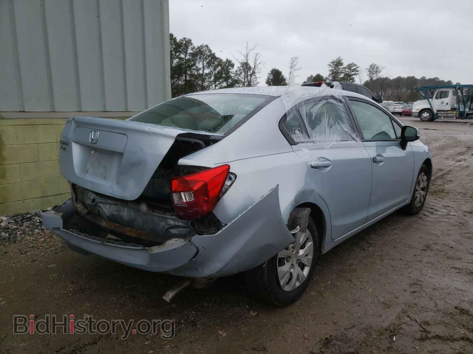 2012 HONDA CIVIC - VIN: 2HGFB2F57CH535184 - Фото 4