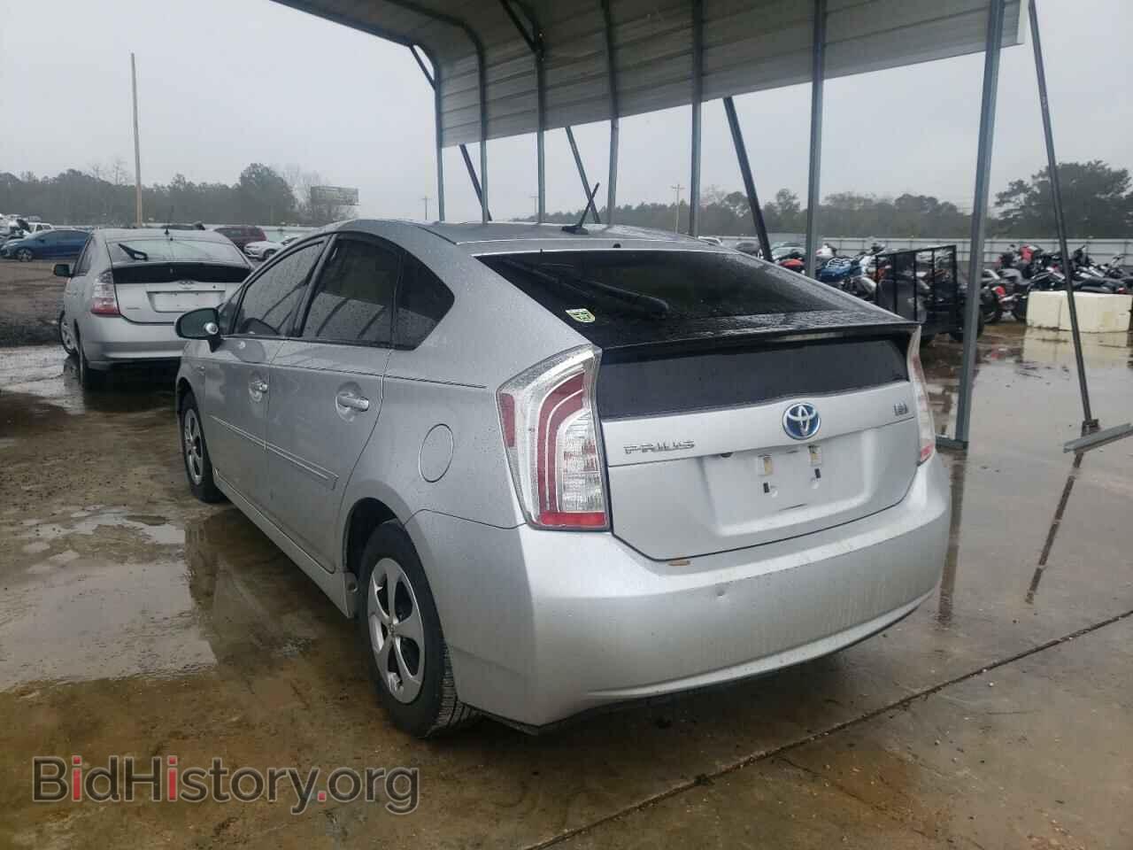 2013 TOYOTA PRIUS - VIN: JTDKN3DU3D5649938 - Фото 3