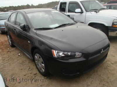 2011 Mitsubishi LANCER Lancer ES/, black — VIN JA32U2FU5BU035372, Copart