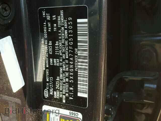 2015 KIA OPTIMA - VIN: 5XXGN4A77FG513059 - Photo 10
