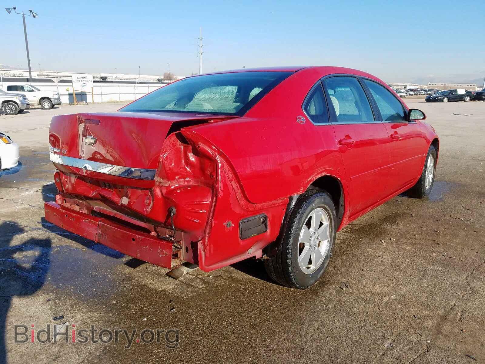 2008 CHEVROLET IMPALA - VIN: 2G1WT55N281285439 - Фото 4