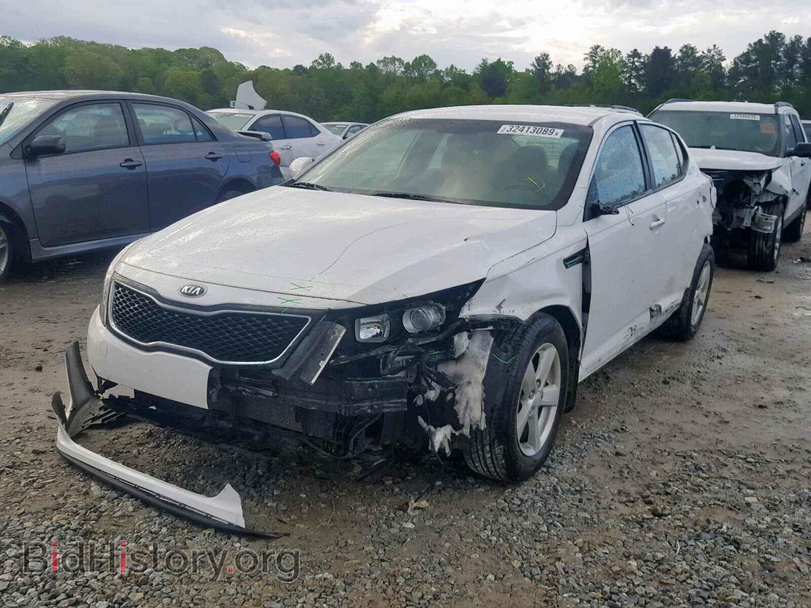 2015 KIA OPTIMA LX - VIN: KNAGM4A74F5526713 - Фото 2