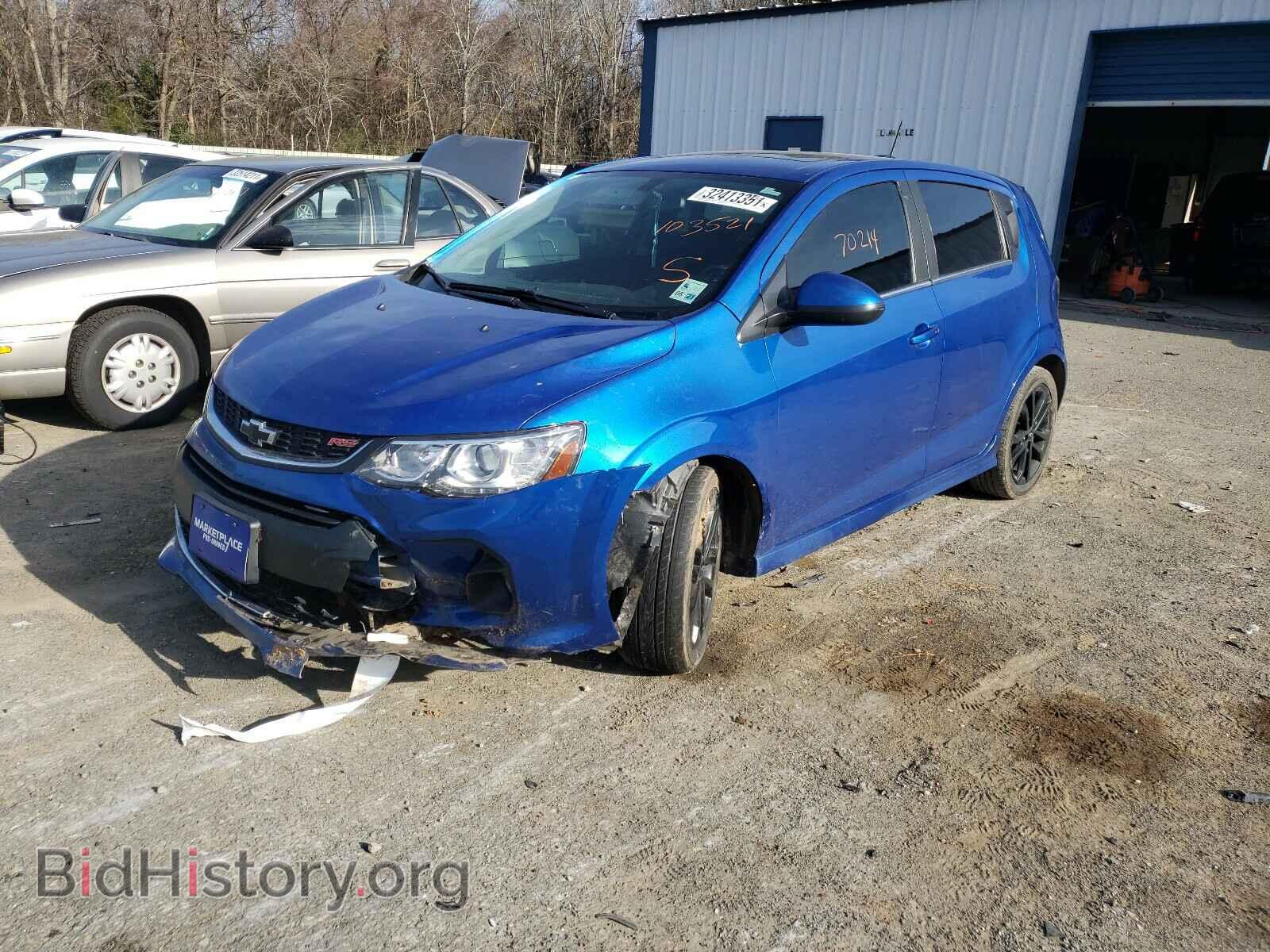 2018 CHEVROLET SONIC - VIN: 1G1JD6SB8J4103521 - Фото 2